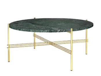 TS Coffee Table With Green Guatemala Marble Top