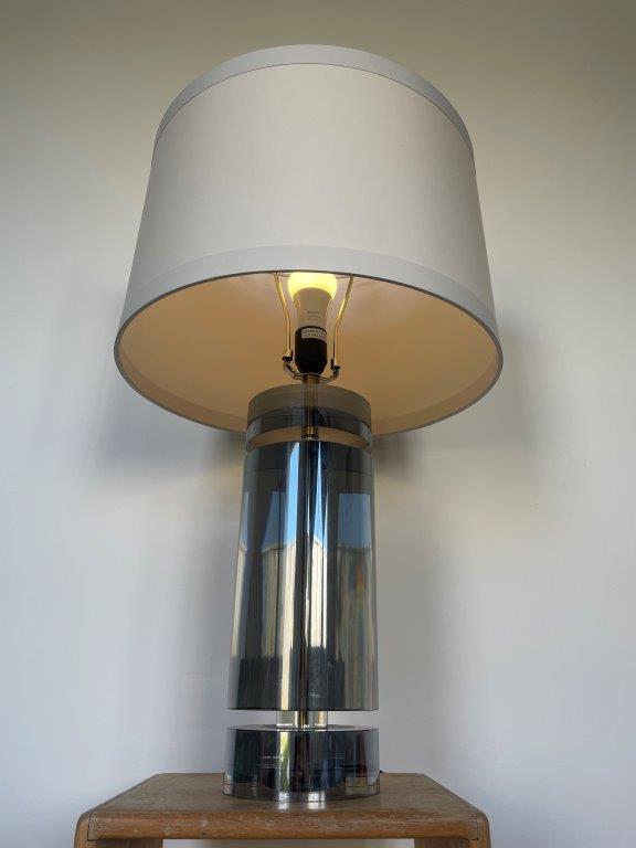 Ralph lauren deals glass cylinder lamp