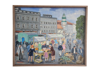 Marketsquare Original Swedish Oil Painting