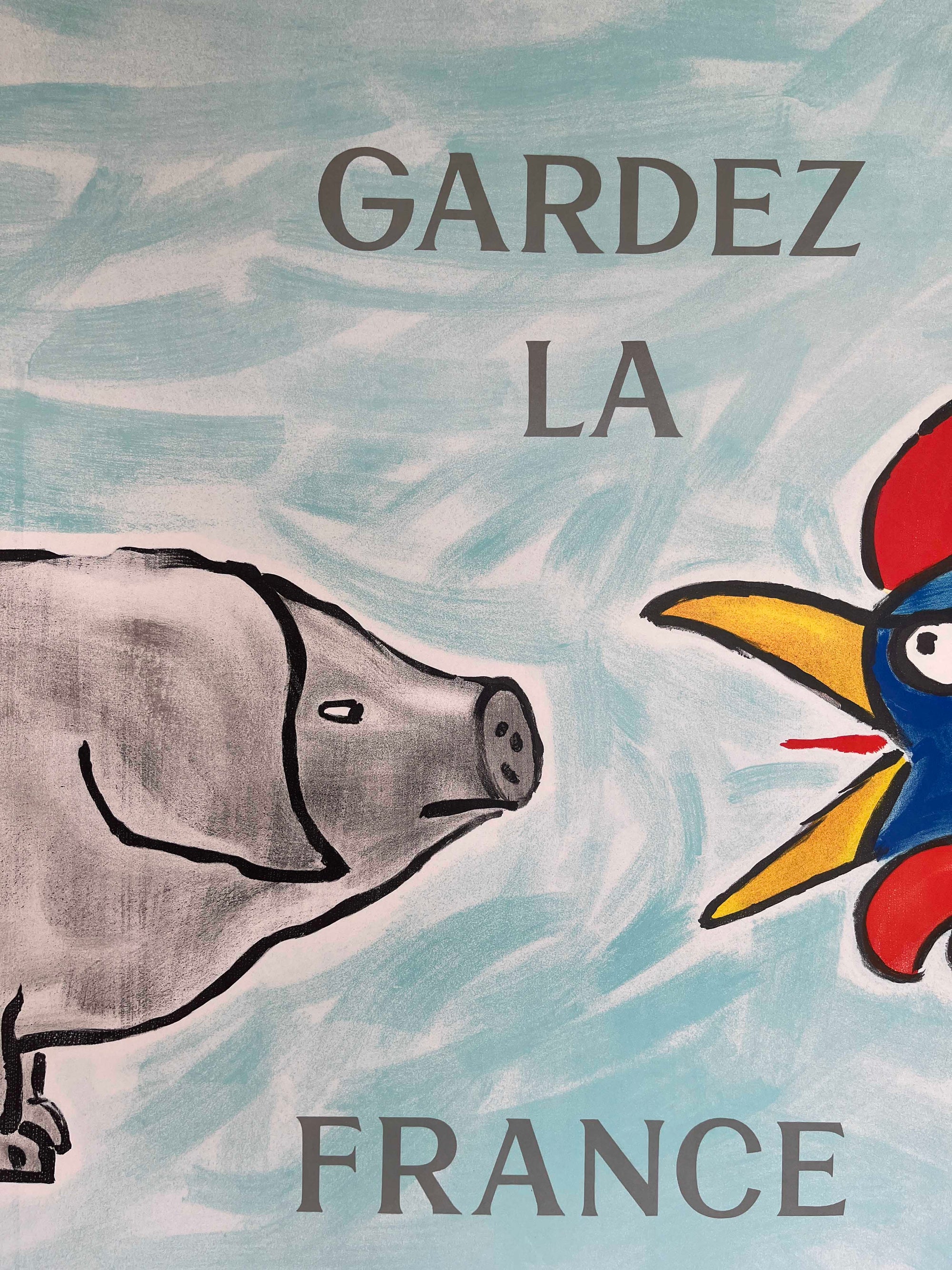 サヴィニャック GARDEZ LA FRANCE PROPRE リト1982年 サヴィニャック GARDEZ LA FRANCE PROPRE リト1982年 - メルカリ