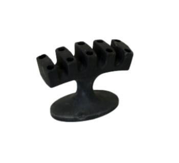 Cast Iron 1960s Candelabra
