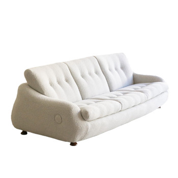Italian Boucle Sofa