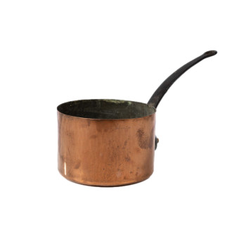 French Copper Saucepan Small