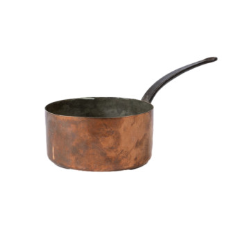 Small French Copper Saucepan
