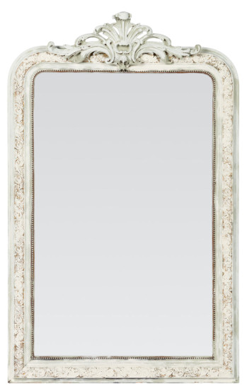 French Duck Egg Blue Painted Mirror