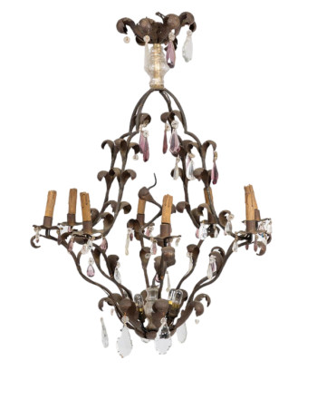 Oversized Iron Chandelier