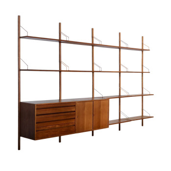 Poul Cadovius Teak Royal System Shelving
