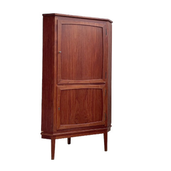 Danish Teak Corner Cabinet