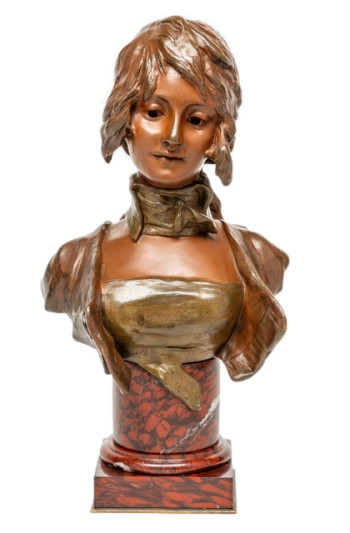 Cast Bronze Bust
