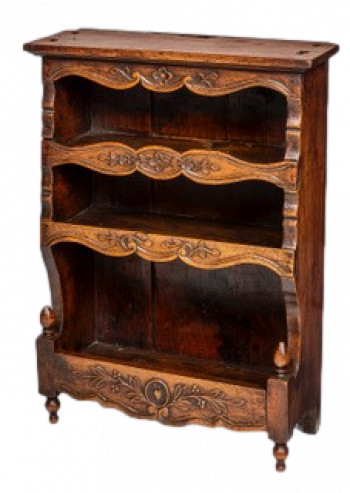 19th Century French Carved Spice Rack