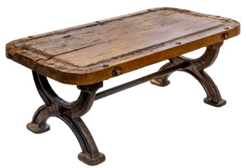 19th Century Industrial Coffee Table