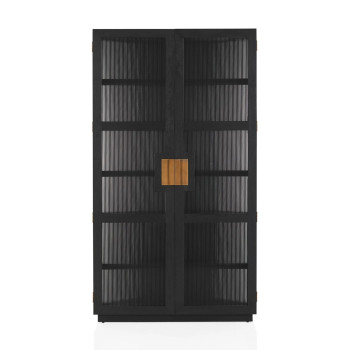 Black Oak Tall Cabinet