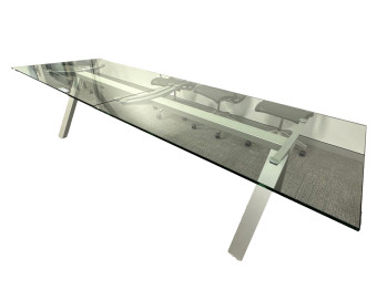 Glass Conference Room Table