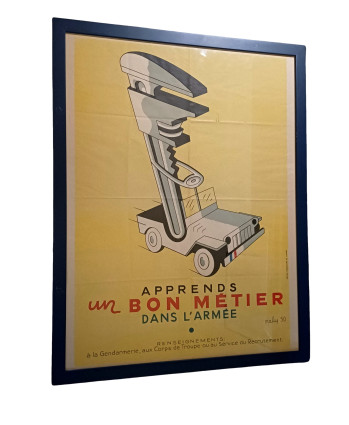 Vintage French Recruitment Poster