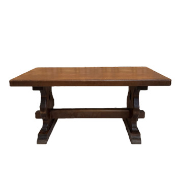 Solid Oak French Pegged Coffee Table