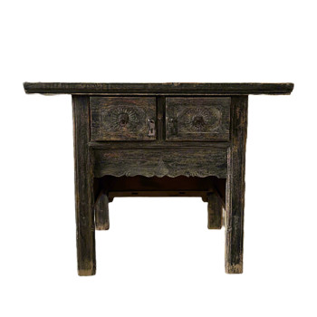 Dark Antique Chinese Shanxi Cabinet