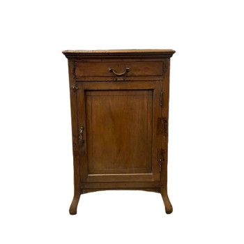 Small Teak One Drawer Cabinet