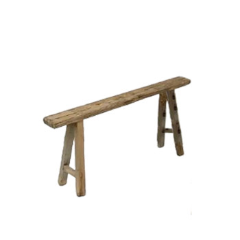 Chinese Elm Scholars Bench