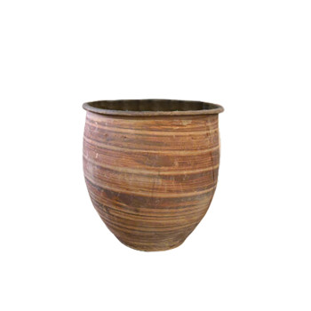 Terracotta Grain Open Mouth Pot I