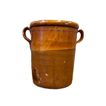 Two Tone Italian Sardine Pots I