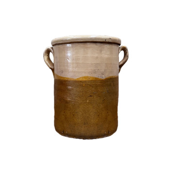 Two Tone Italian Sardine Pots III