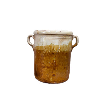 Two Tone Italian Sardine Pots IV