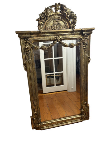 Ornate Gilt Mirror