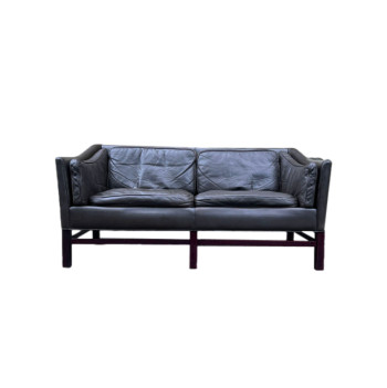 Danish Sofa in Leather