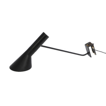 Arne Jacobsen AJ Special Black Lacquered Metal Wall Lamp