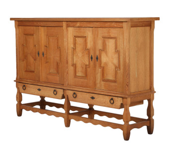 Henry Kjaernulf Model 54 Oak Sideboard
