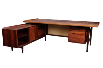 Rosewood Desk by Arne Vodder