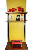 Wallhung Bookcase and Desk Unit