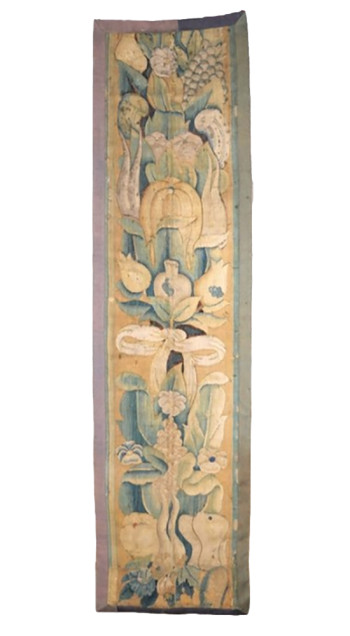 1750s Feuilles dAristoloche Flemish Tapestry