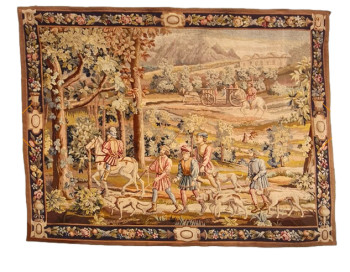 1860s Aubusson Tapestry