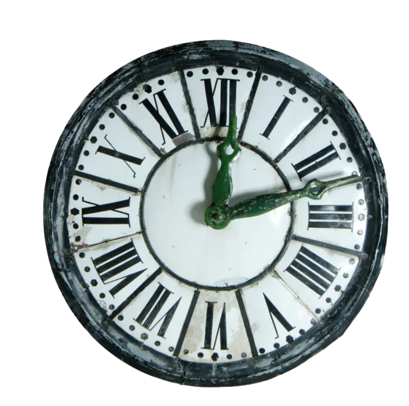 French Tower Clock Face Dial