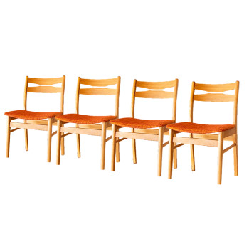Set of Four Danish Dining Chairs