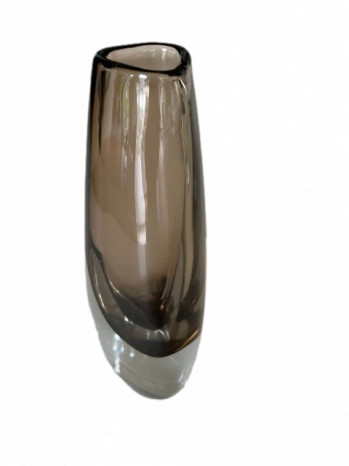 Sommerso Glass Vase by Gunnar Nylund