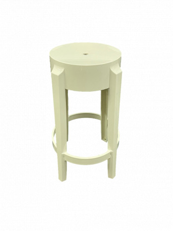 Charles Ghost Stool White