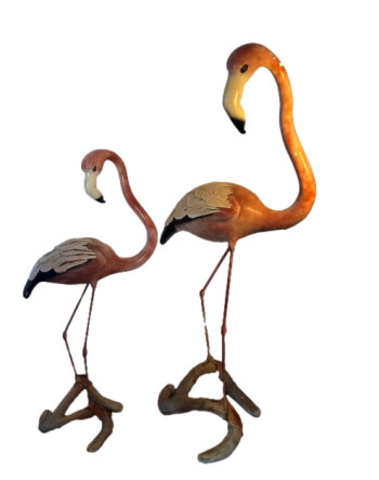 Pair of Flamingos