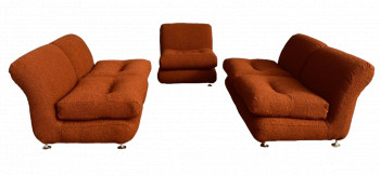 Italian Five Piece Modular Sofa