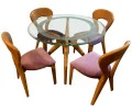 1980s Italian Sculptural Dining Suite