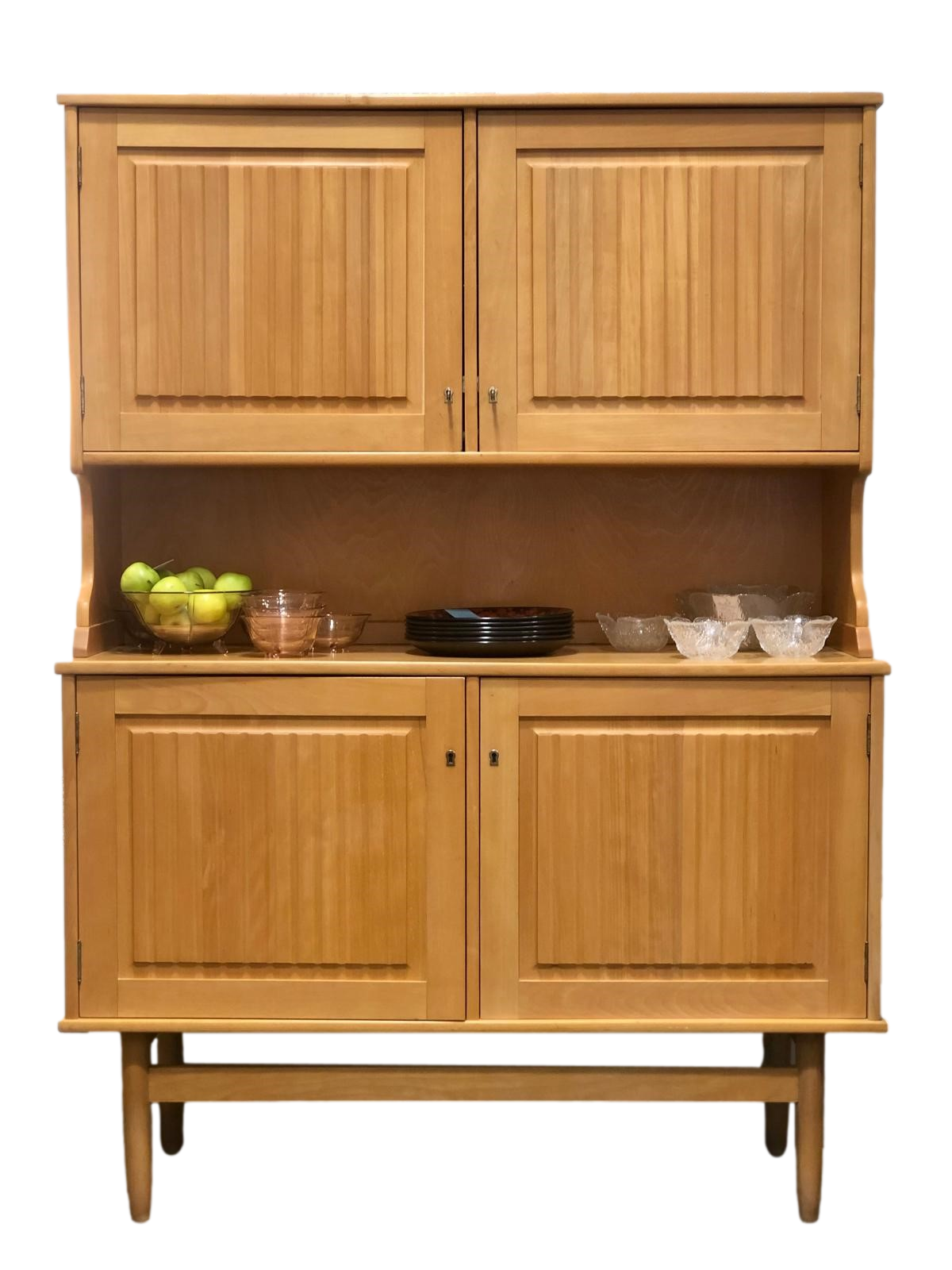 1960s Unique Wall Unit Sideboard