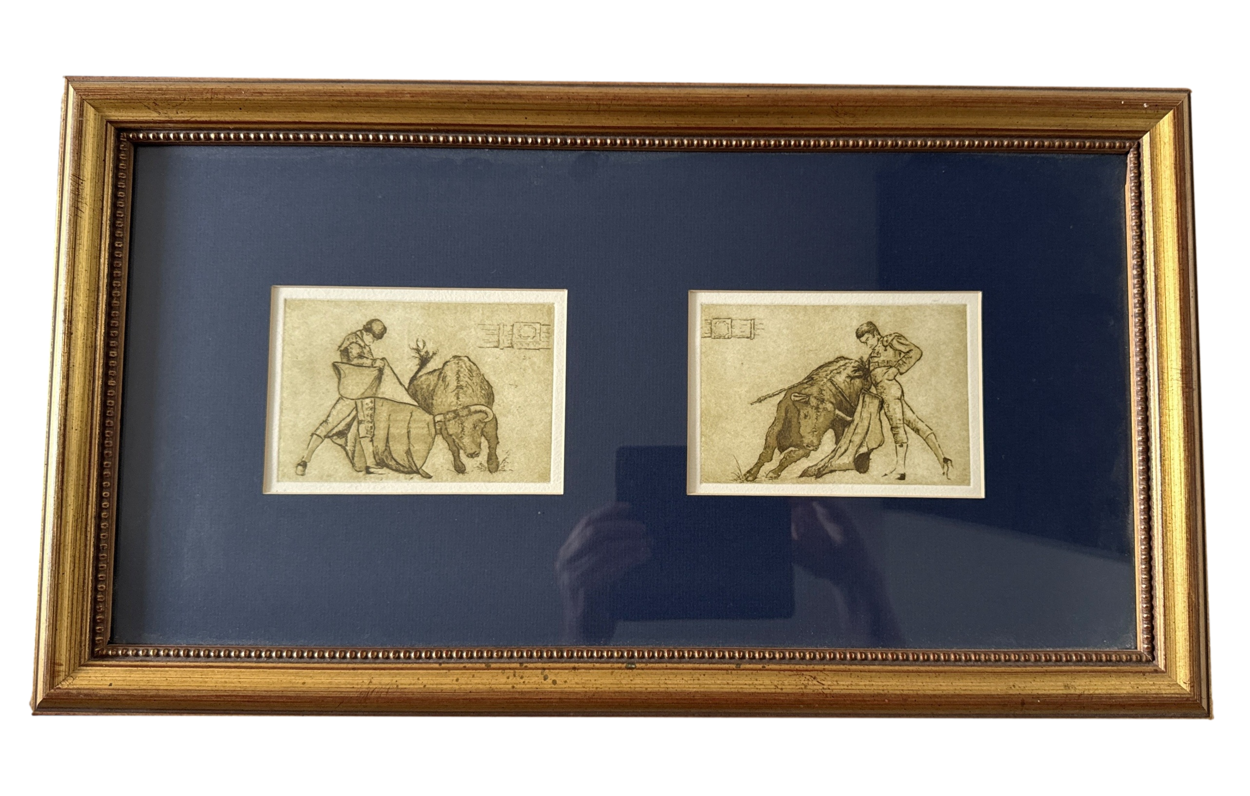 Original Grabado Etching By Enrique Cid Romero
