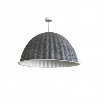 Under The Bell Large Pendant Light in Grey