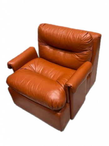 Italian Leather Club Chair