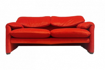 2 Seater Maralunga Sofa By Vico Magistretti