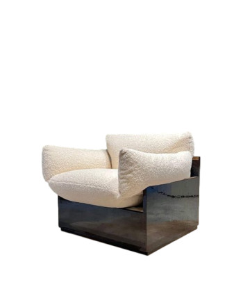 Italian Box Lounge Chair