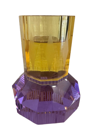 Chicago Crystal Vase T Light Candle Holder