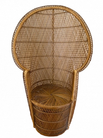 Vintage Bohemian Peacock Chair