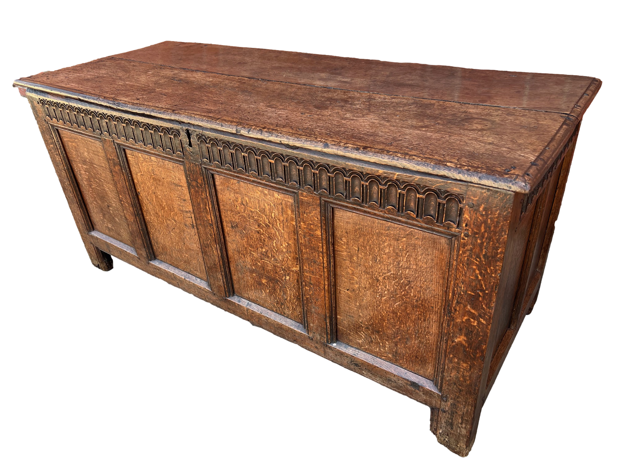 17th Century English Oak Coffer